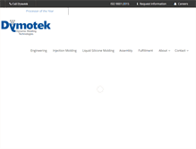 Tablet Screenshot of dymotek.com